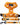 Pumpkin and fall themed dog harness, collar, and leash