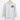 Ash gray Cavalier King Charles Spaniel sweatshirt on a wood clothes hanger. Sweatshirt features a Cavalier face printed on the left chest in black.