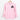 Light pink English Setter sweatshirt on a wood clothes hanger. Sweatshirt features an English Setter face printed on the left chest in black.