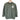 Military Green Cavalier King Charles Spaniel sweatshirt on a wood clothes hanger. Sweatshirt features a Cavalier face printed on the left chest in white.