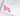 Pink colored Cavalier King Charles Spaniel decal with the name Winnie placed on a laptop.