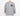 Sport Gray English Toy Spaniel sweatshirt. Sweatshirt features an English Toy Spaniel face printed on the left chest in black.
