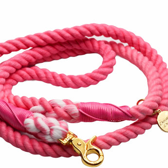 Pink Rope Leash
