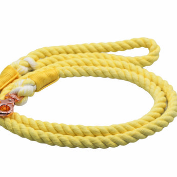 Yellow Dog Rope Leash